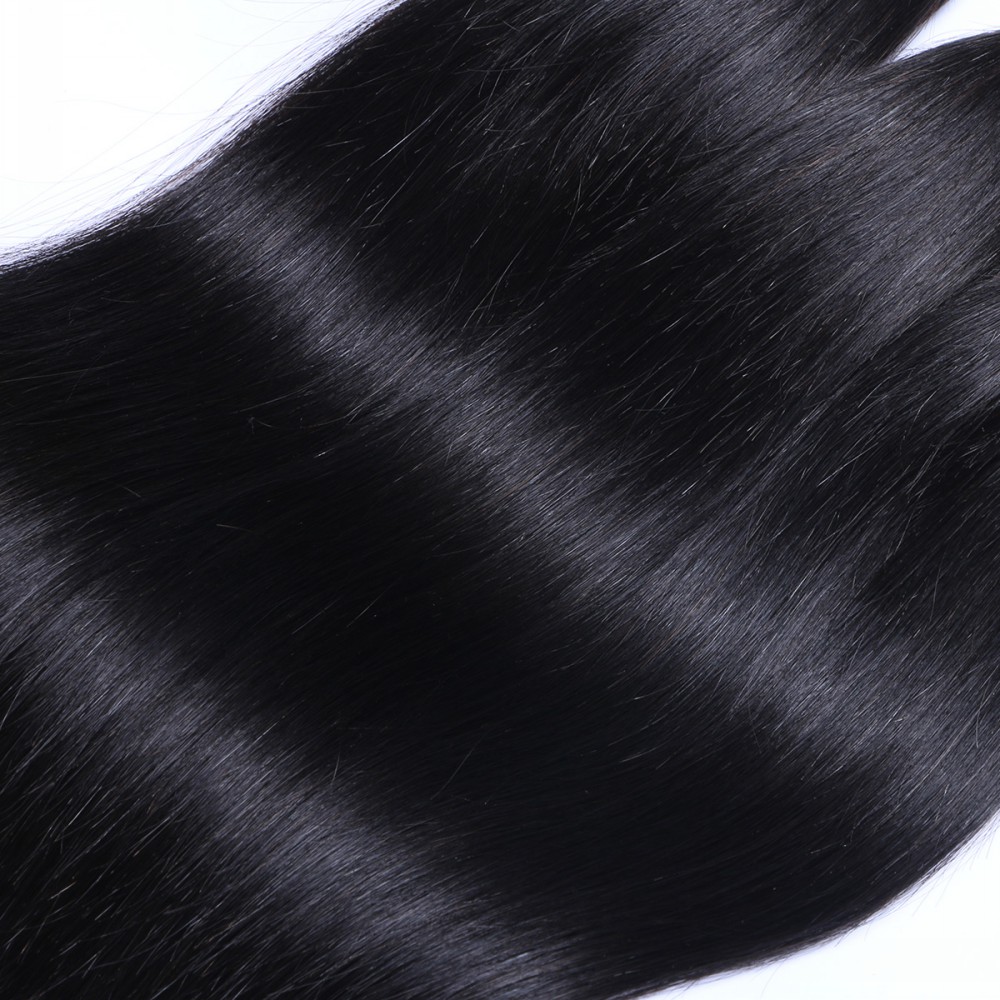 Direct Factory Wholesale Double Weft Virgin hand tied Brazilian Hair weft HN105